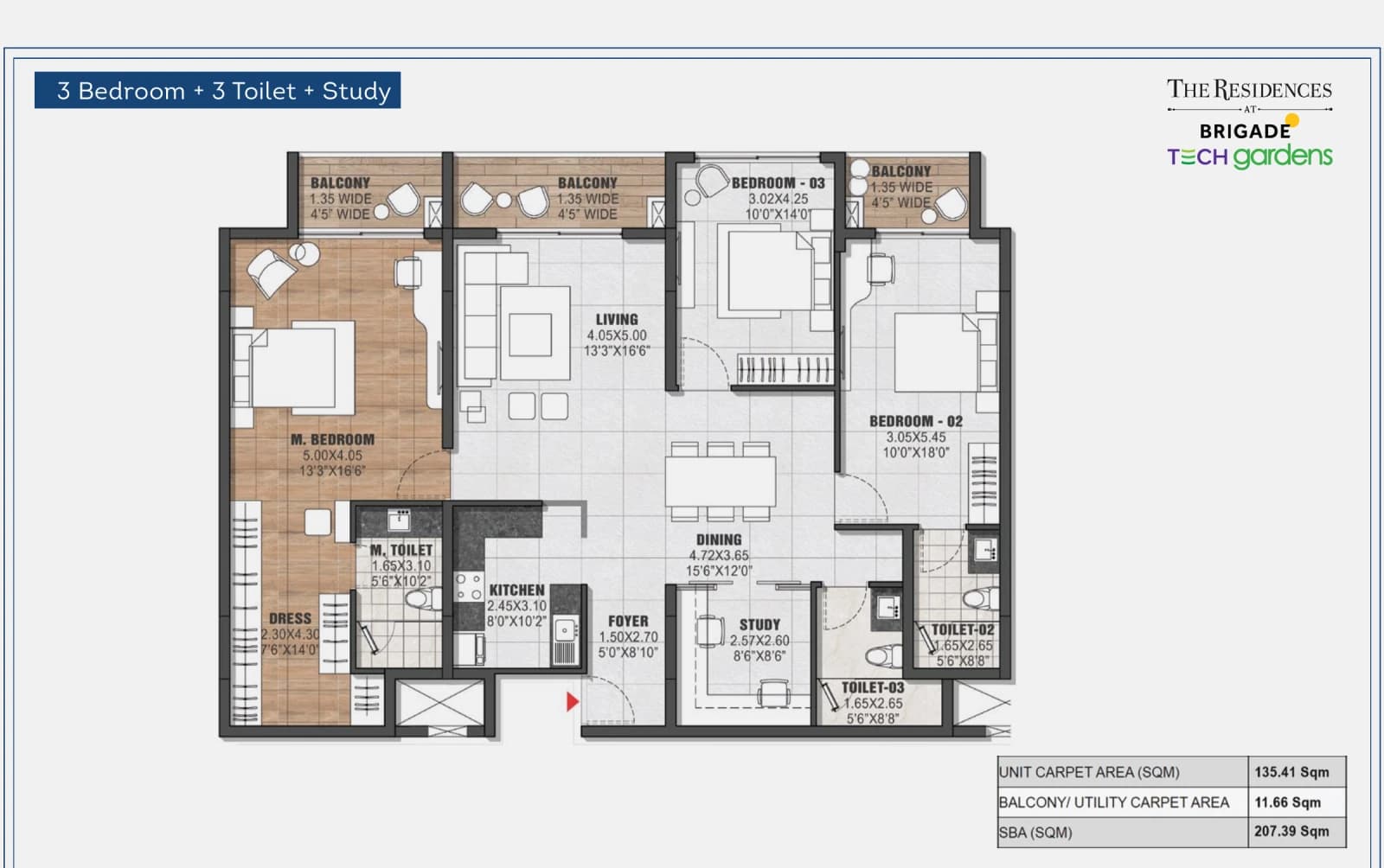 Floor plan, Plan 3