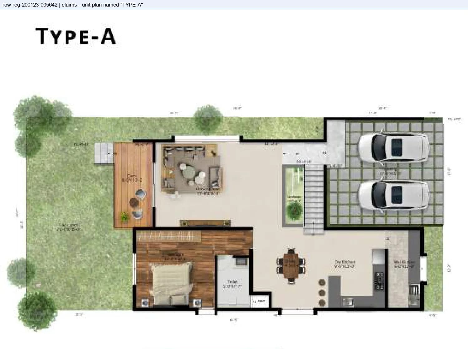 Floor plan, Type A