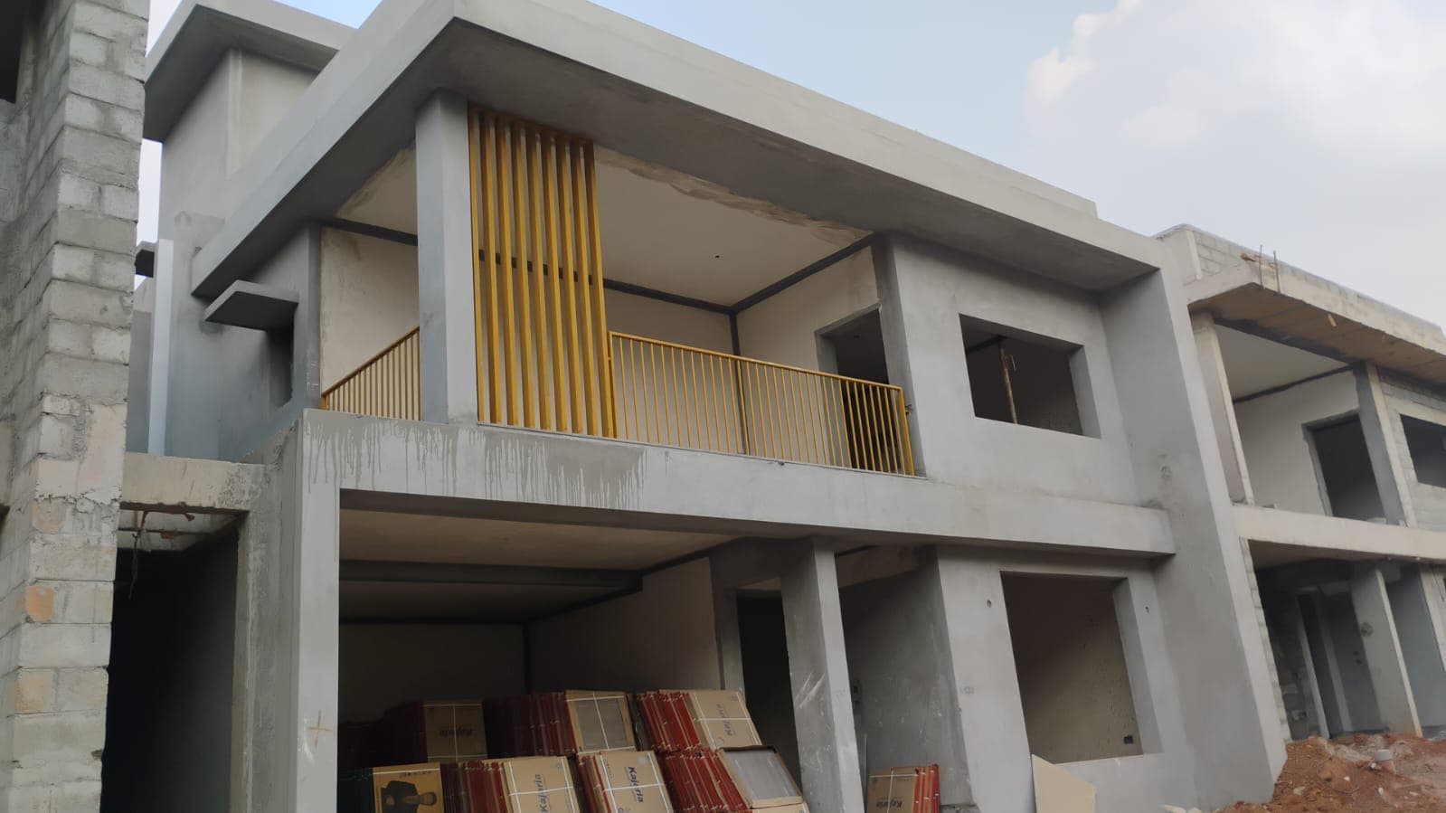 Adarsh Welkin Park Villas site photograph 1