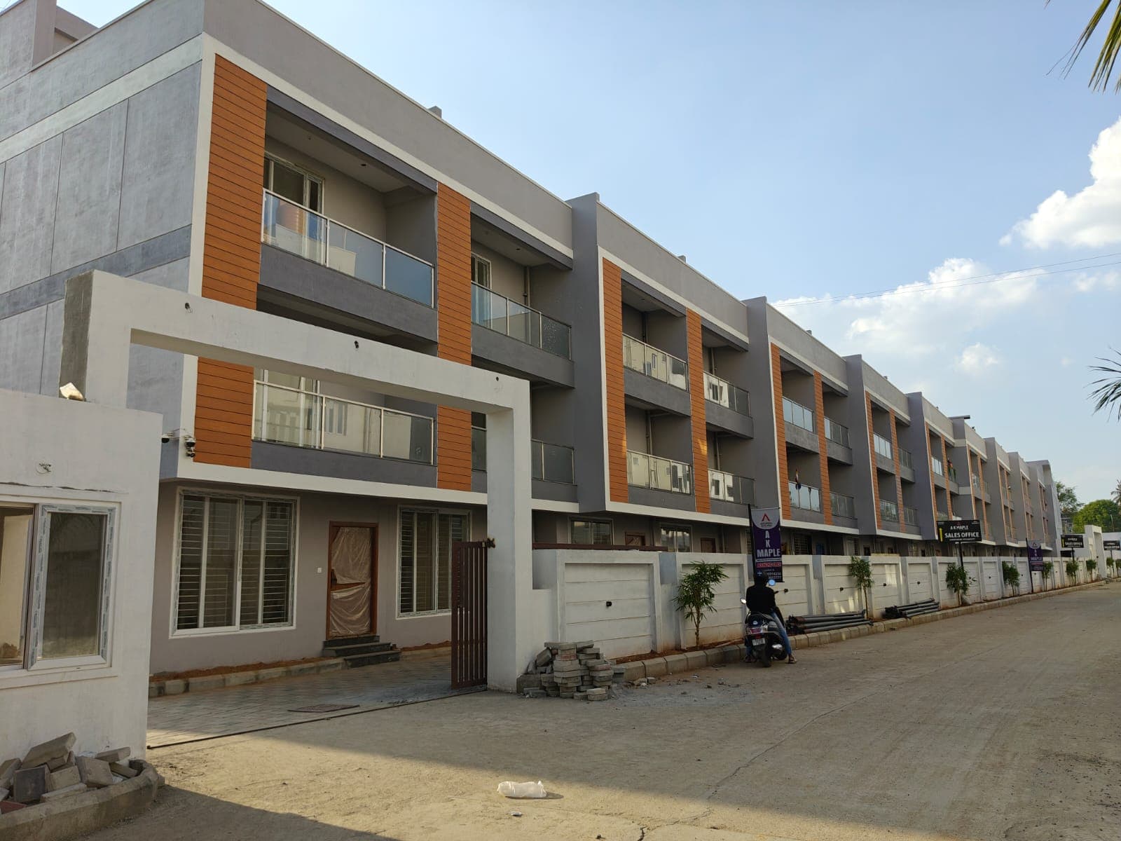 Ashish Narayana Row House site photograph 1