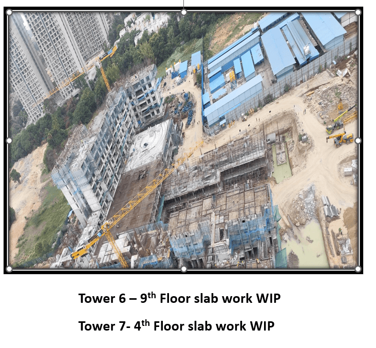 Godrej Lakeside Orchard site photograph 1