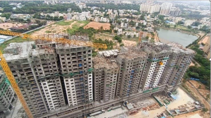 Bhartiya City Nikoo Homes 5 site photograph 1