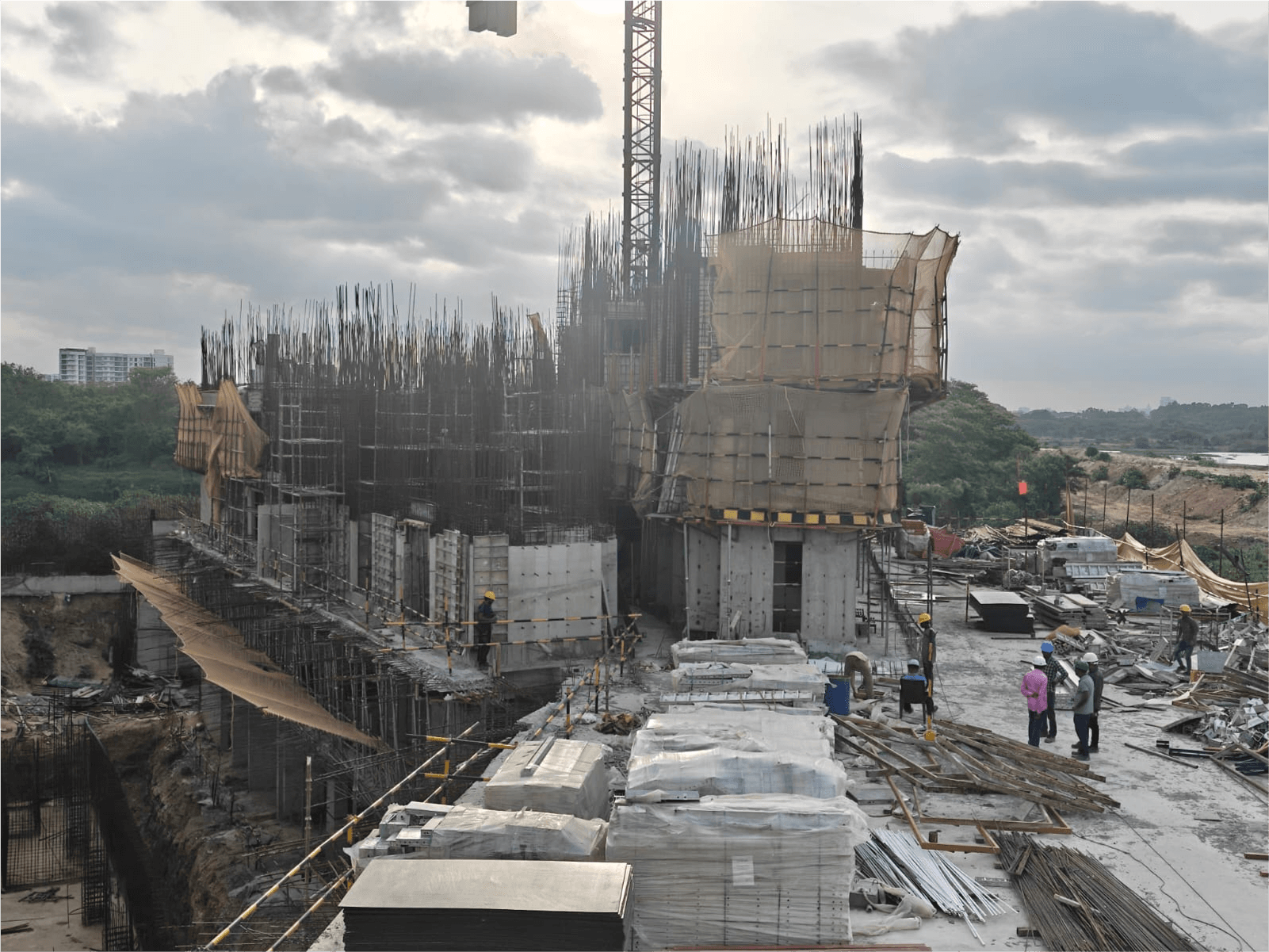 Sobha Sterling Infinia site photograph 1