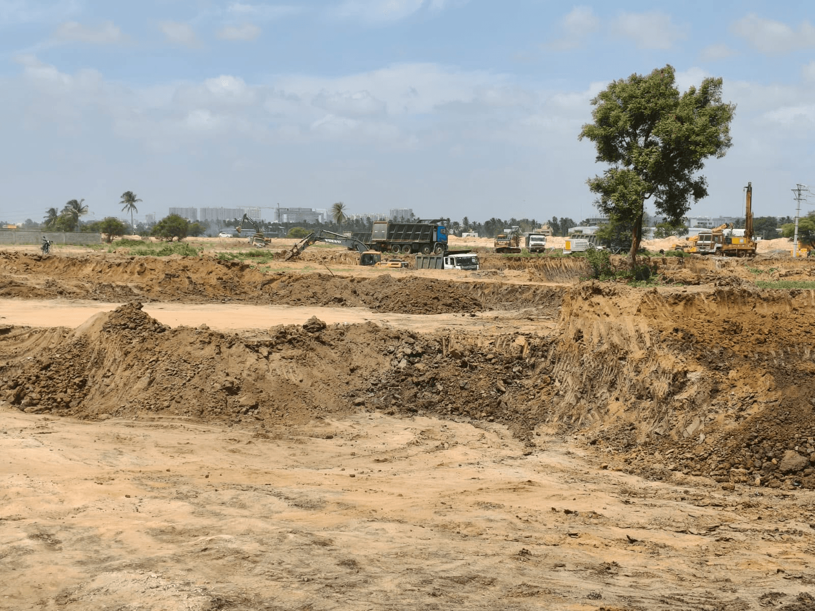 Sobha World City (One World) site photograph 1